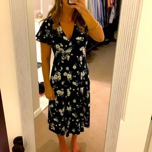 Faux wrap dress - worn once !